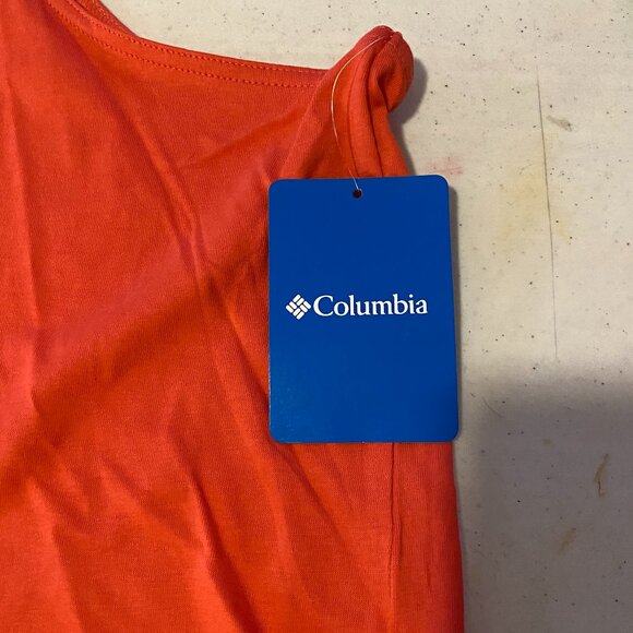 Columbia NWT, women's size 3X, North Cascades Tank top in orange. - Picture 6 of 7